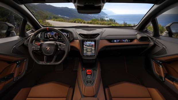 $!El diseño interior del Lamborghini Temerario