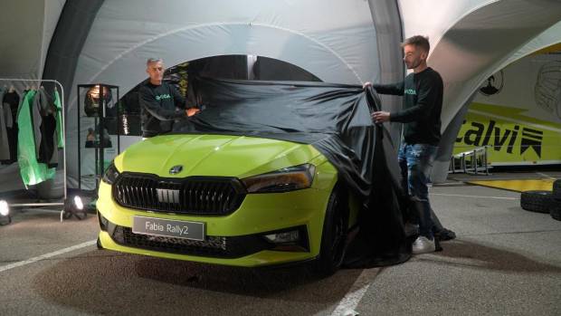 $!La presentación del nuevo Skoda Fabia Rally2 Limited Edition