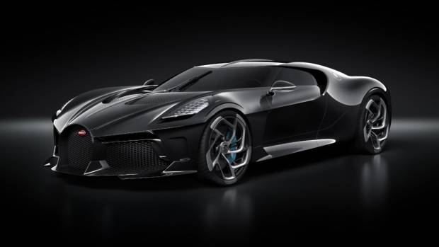 El Bugatti “La Voiture Noire” es el coche más caro del mundo