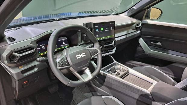 $!El interior del nuevo Dacia Bigster