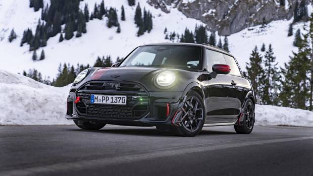 $!Mini John Cooper Works, nieve y hielo: ¿Puede haber algo más divertido?