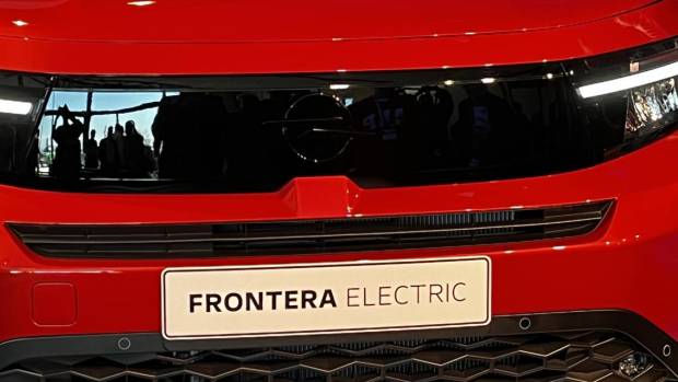 $!Frontal del nuevo Opel Frontera eléctrico.