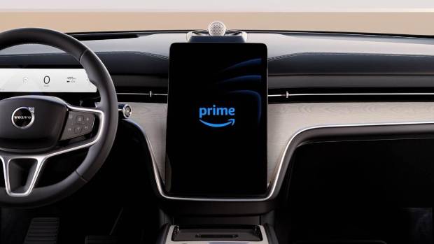 $!Stream more in your Volvo car with Prime Video and YouTube