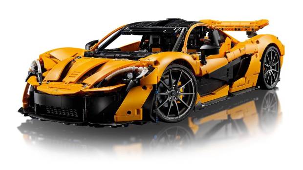 $!El McLaren P1 de Lego Technic