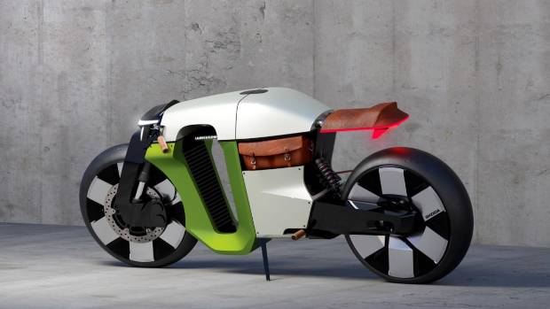 $!La mítica Skoda Slavia B renace como una café racer venida del futuro