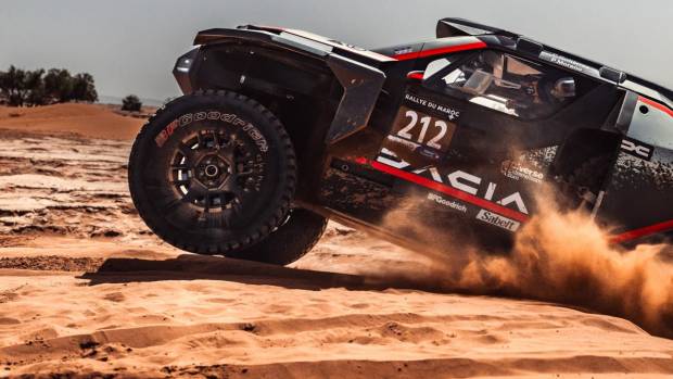 $!Así es el coche con el Dacia pretende ganar el Dakar en su debut