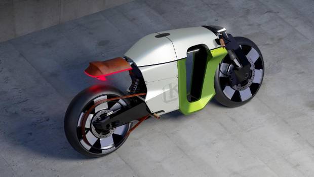 $!La mítica Skoda Slavia B renace como una café racer venida del futuro