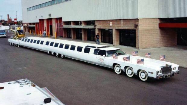 $!El coche más largo del mundo