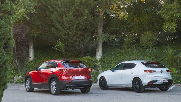 $!Mazda3 y Mazda CX-30