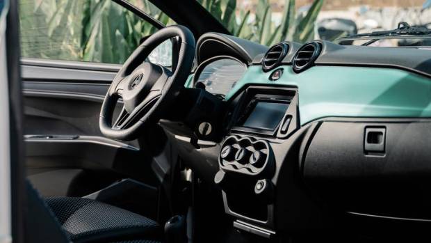 $!El interior del Aixam e-Minauto Chic