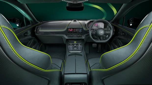 $!Interior del nuevo Nuevo Aston Martin DBX707 AMR 24.