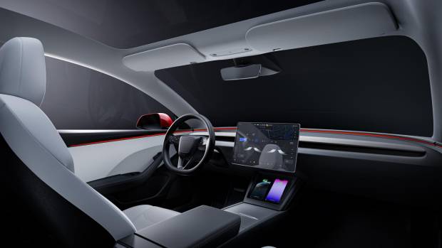 $!El diseño interior del Tesla Model 3