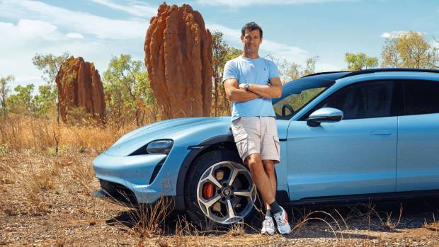 $!Porsche Taycan Cross Turismo en Australia.