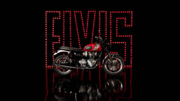 $!Triumph Bonneville T120 Elvis Presley Limited Edition