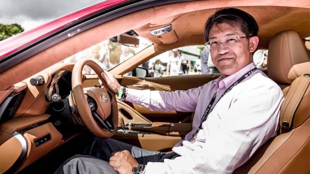 $!Koji Sato, director de Lexus.