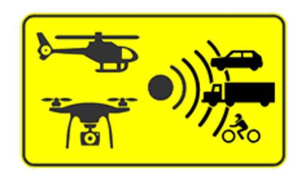 $!La señal S-991g que avisa de radares de control mediante medios aéreos