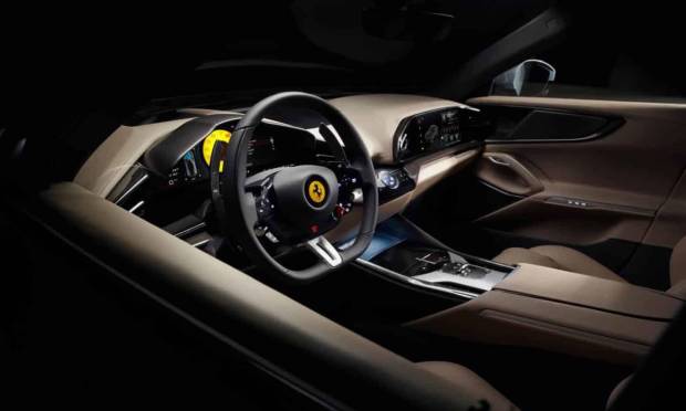 $!Interior del Ferrari Purosangue.