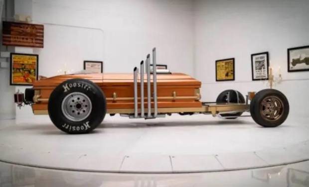 $!1928 Casket Car, todo un ejemplo de cómo caracterizar un coche