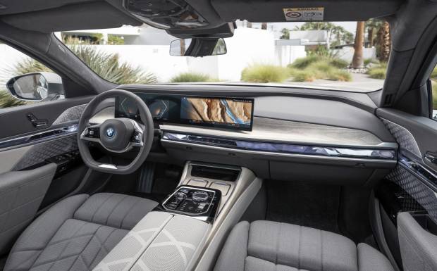 $!Interior del nuevo BMW Serie 7.