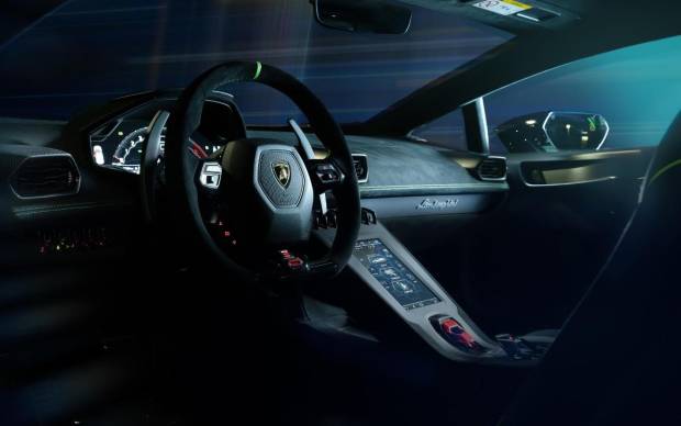 $!Interior del Lamborghini Huracán STO SC 10° Anniversario