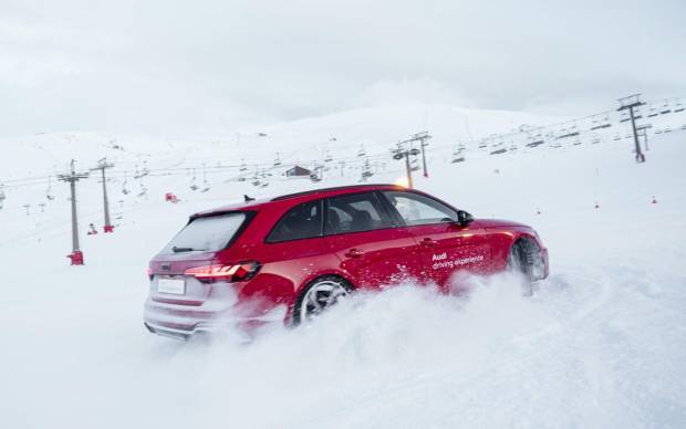 $!Winter Audi driving experience