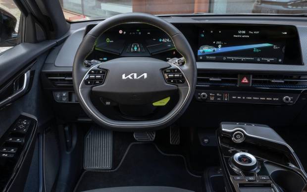 $!El diseño interior del Kia EV6 GT