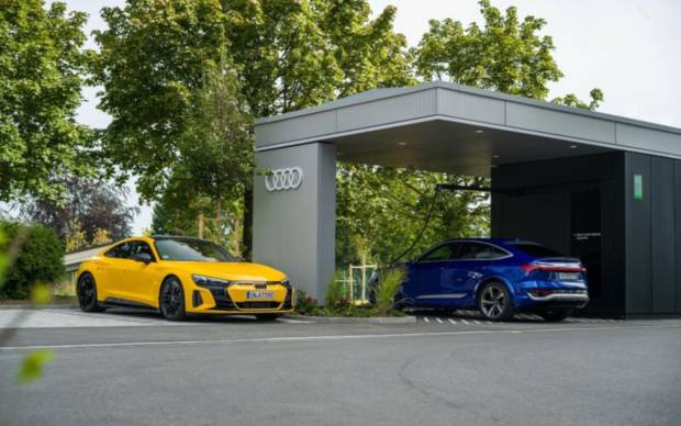 $!Audi charging hub de Múnich