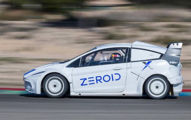 $!Vehículo eléctrico con el que se realizarán espectáculos en el e-Motorsport