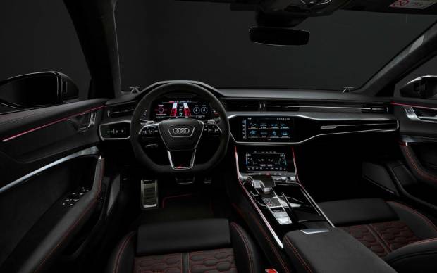 $!Interior del Audi RS 6 Avant performance