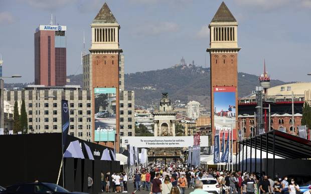 $!El Salón del Automóvil de Barcelona se celebra en el recinto de Montjuïc de Fira de Barcelona