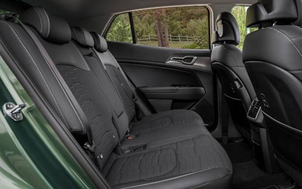 $!Los asientos traseros del Kia Sportage