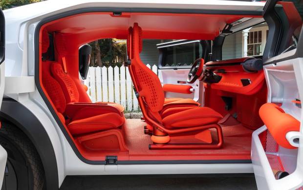 $!Las puertas dan acceso a un interior amplio en el Citroën Oli