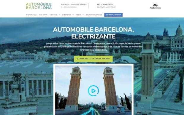 $!Web oficial del Automobile Barcelona 2023