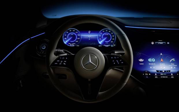 $!Interior del Mercedes-Benz EQS