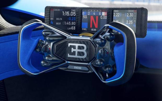 $!Alucina con el interior del Bugatti Bolide