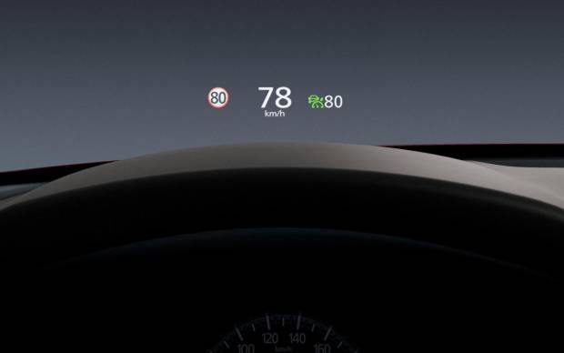 $!Sistema Head-Up Display del nuevo Mazda CX-30 2024