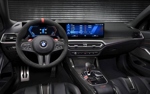 $!Interior del BMW M3 CS