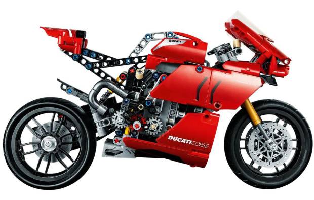 $!La Ducati Panigale V4 R de Lego
