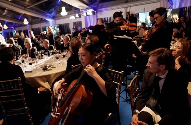 $!La gala se cerró con la interpretación de la séptima sinfonía de Beethoven, a cargo de la orquesta ADDA de Alicante