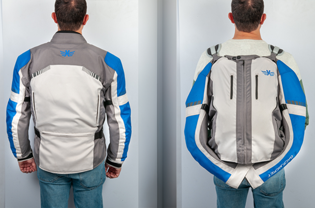 $!Backjacket: la chaqueta de moto que resuelve un problema diario