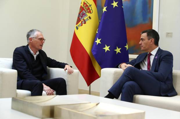 $!Carlos Tavares y Pedro Sánchez