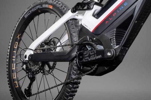 $!La bicicleta eléctrica de montaña GLP III SE Alpine Edition