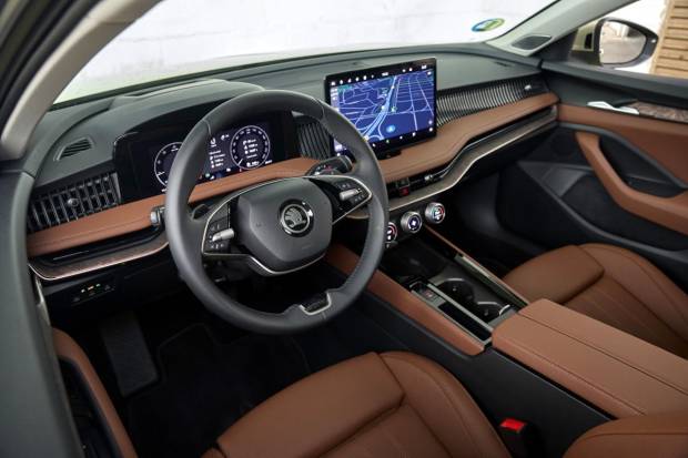 $!El diseño interior del nuevo Skoda Superb