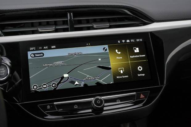 $!La pantalla táctil del nuevo Opel Corsa