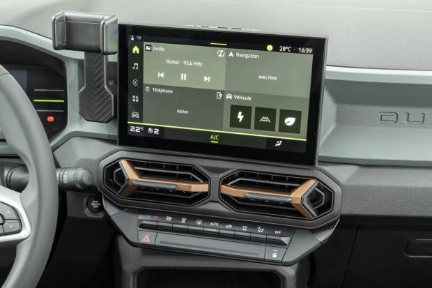 $!El interior nuevo Dacia Duster