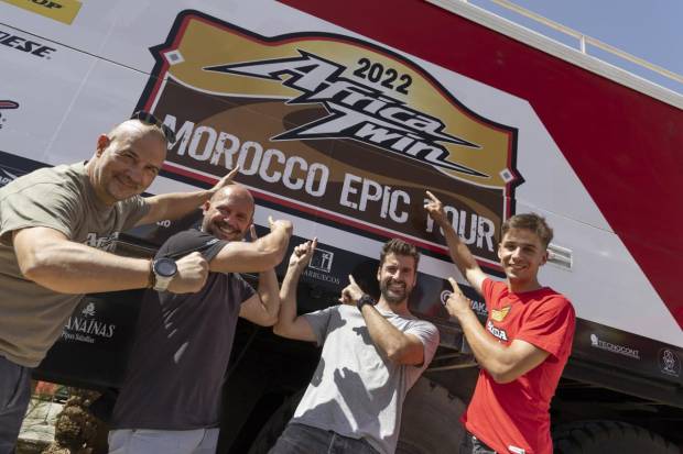 $!Africa Twin Morocco Epic Tour 2022