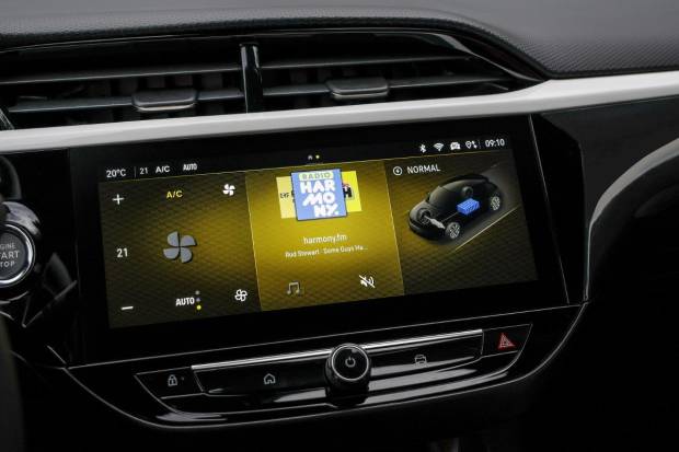 $!La pantalla táctil del nuevo Opel Corsa