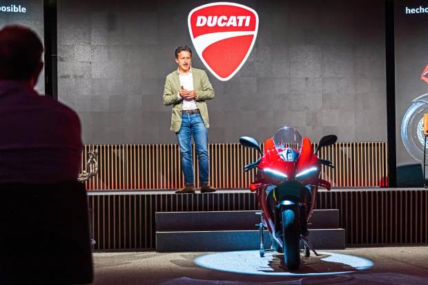 $!La presentación de la Ducati Panigale V4S