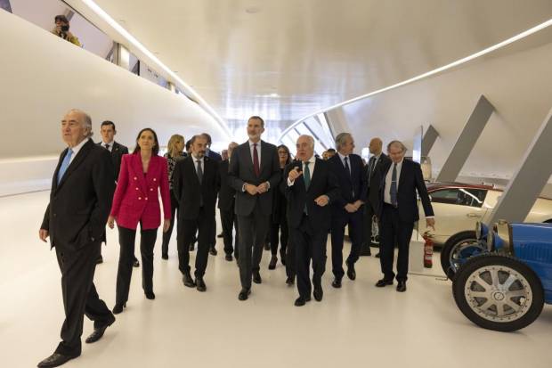 $!La visita de Felipe VI a las instalaciones de Mobility City.