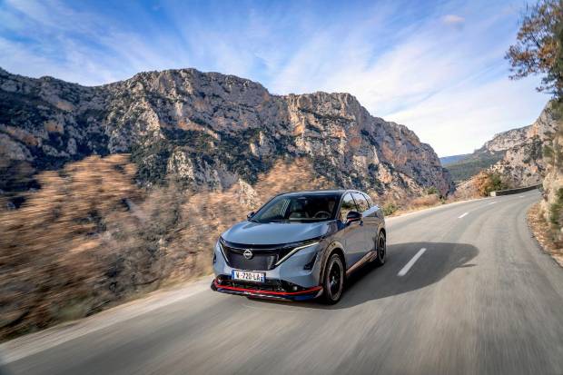 $!El Nissan Ariya Nismo, un eléctrico de alto voltaje